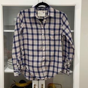 R13 plaid shirt - size small